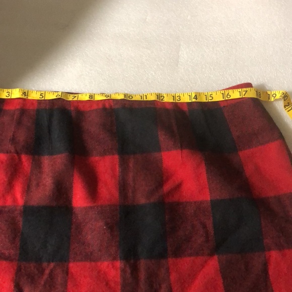Plaid Vintage Skirt Venezia Jeans Sz 16 - Picture 10 of 16